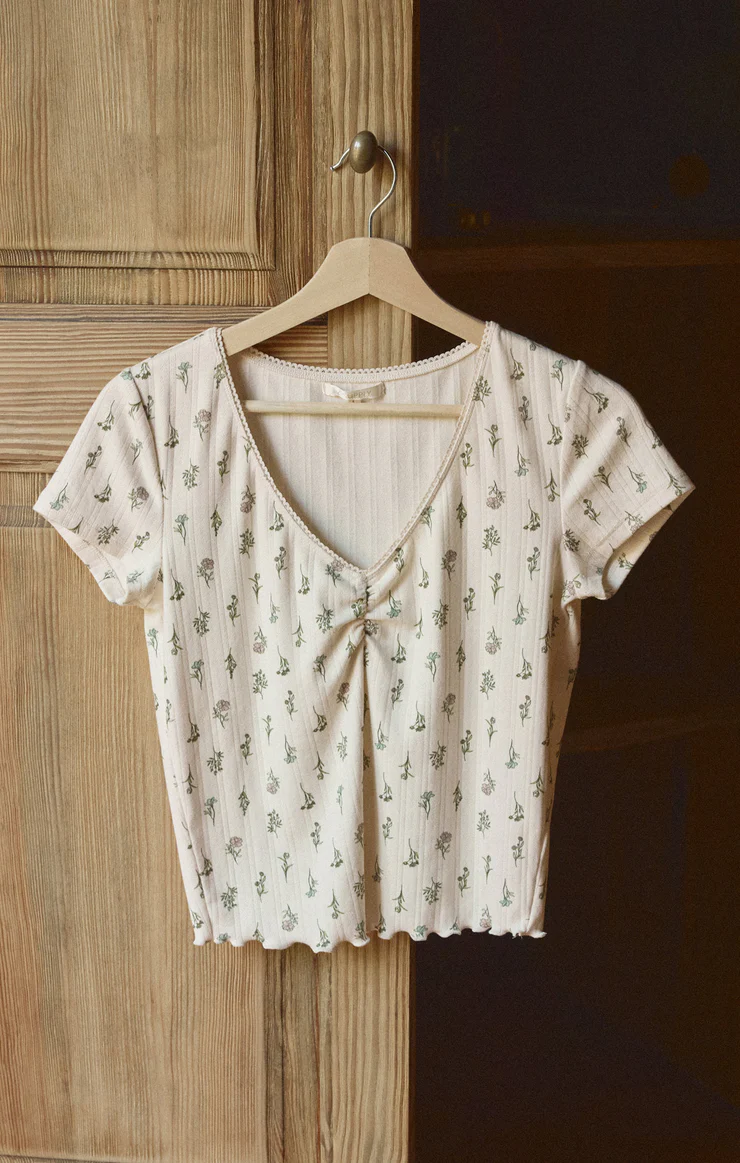 Z Supply Montana Floral Top