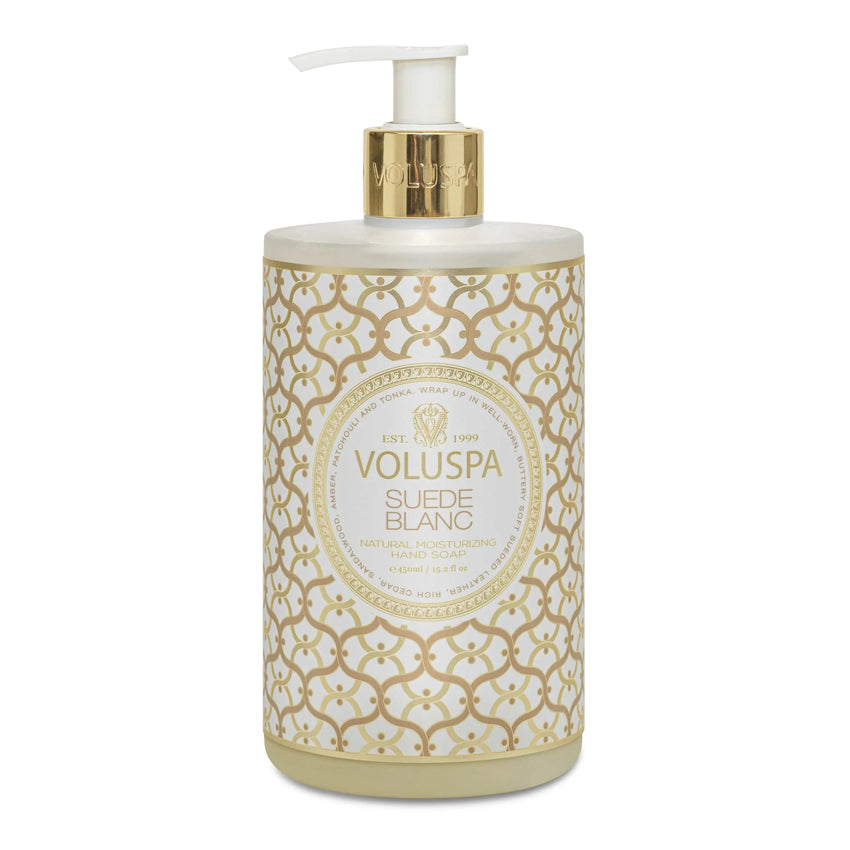 Voluspa Suede Blanc- Hand Soap