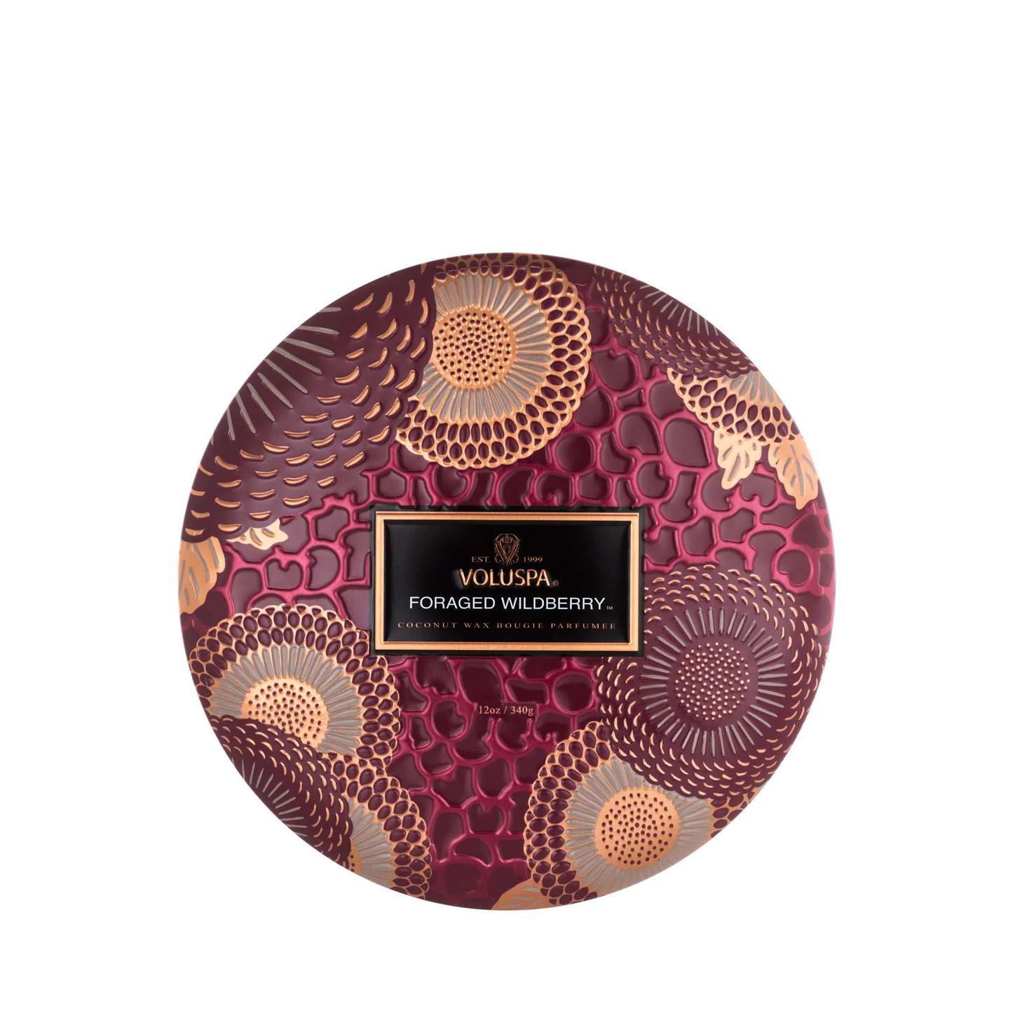 Voluspa Foraged Berry- 3 Wick Tin