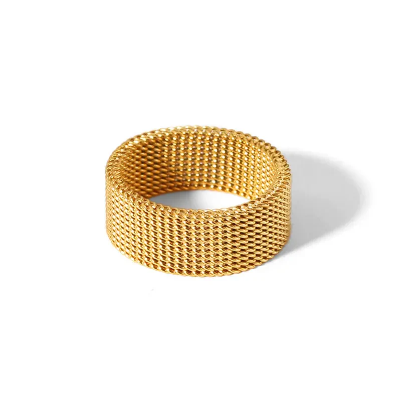 Jurate Priscila Mesh Chain Ring