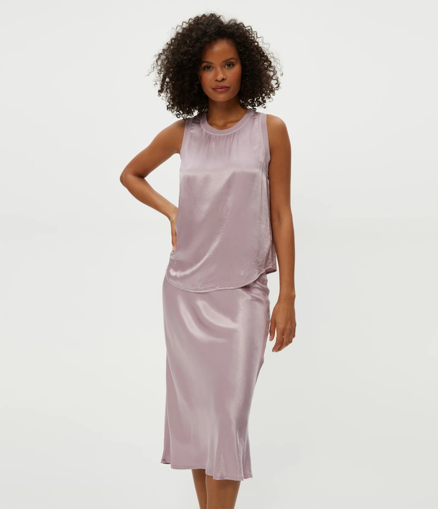 Michael Stars Shay Satin Tank- Sachet