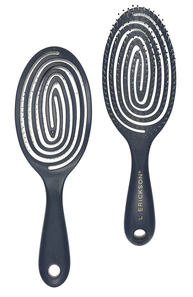 The Flex Vent Hair Brush- Navy