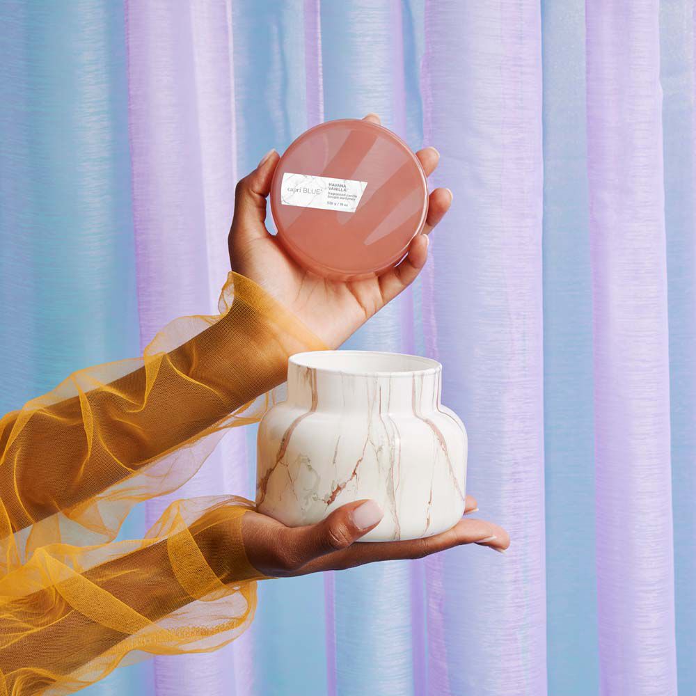 Capri Blue Havana Vanilla- Modern Marble Signature Jar