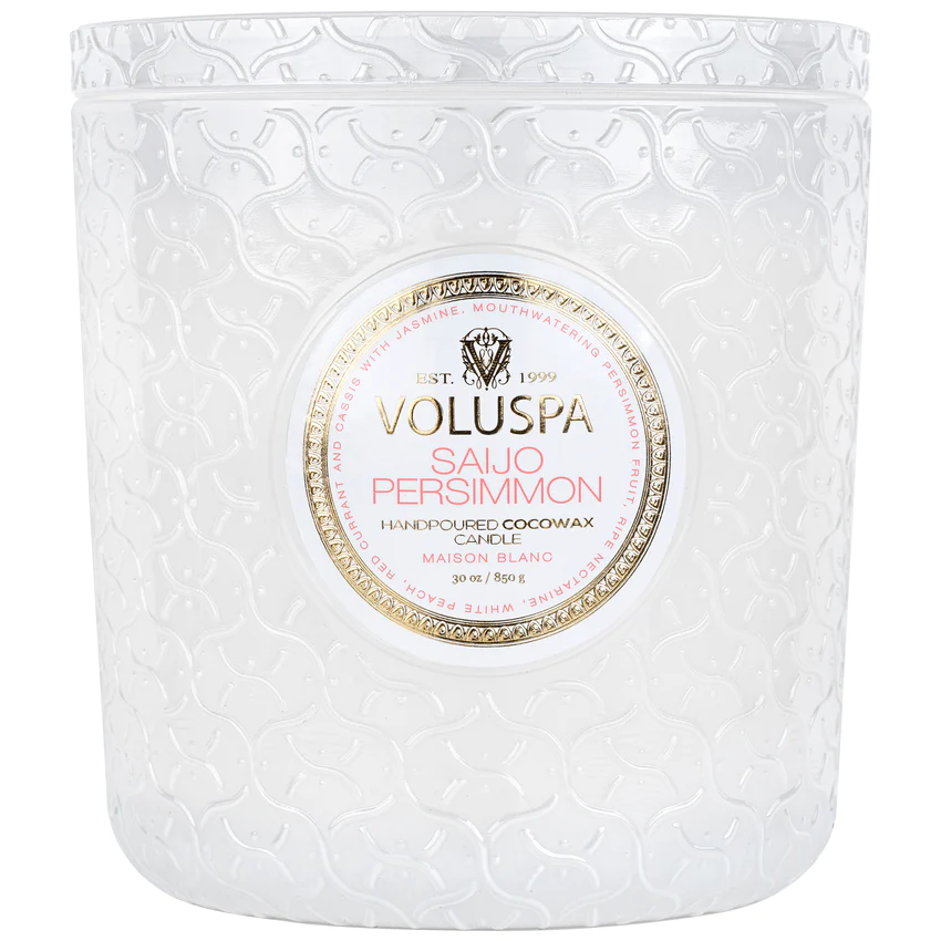 Voluspa Saijo Persimmmon- Luxe Candle