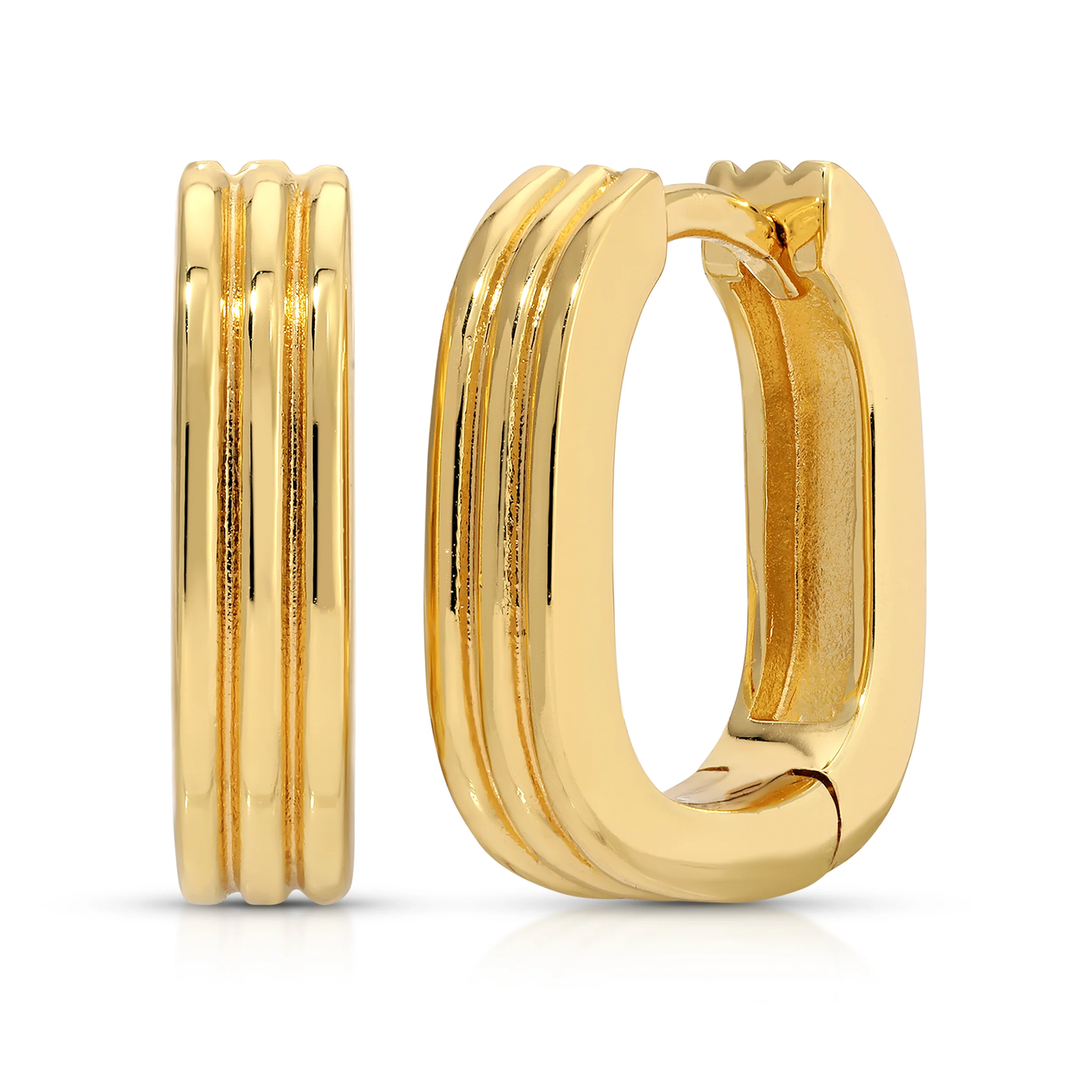 Jurate Blythe Chain Link Hoops