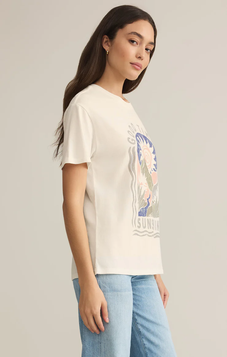 Z Supply Sunshine Boyfriend Tee