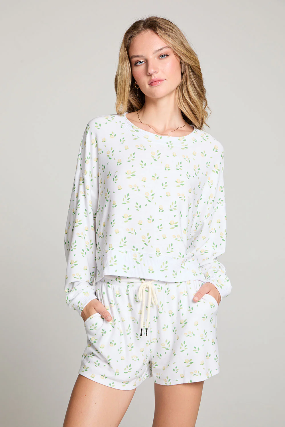 Chaser Allover Lemons Long Sleeve