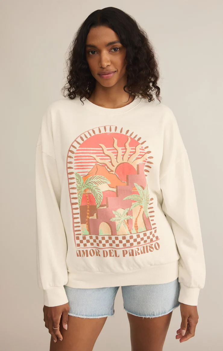 Z Supply Paraiso Sunday Sweatshirt