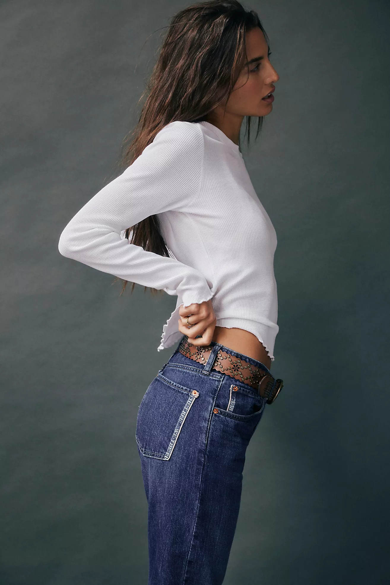 Free People Easy Does it Tee-White