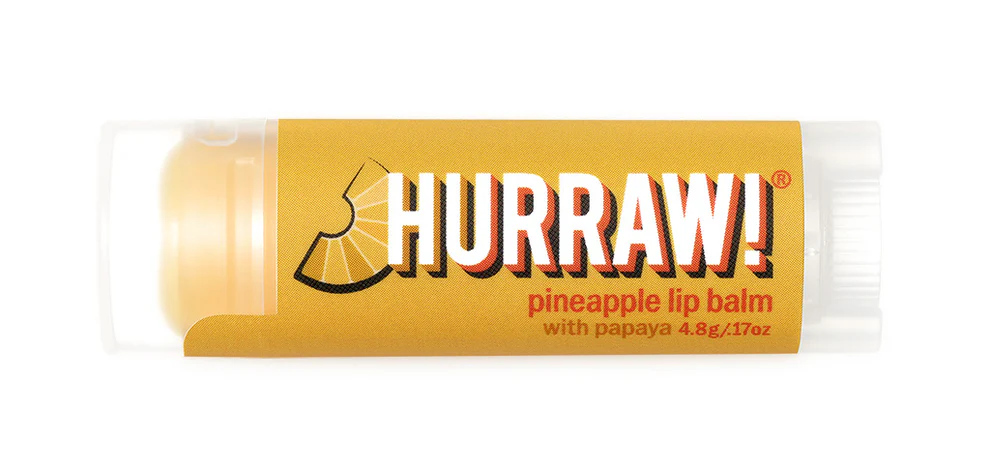 Hurraw! Premium Vegan Lip Balm- Pineapple