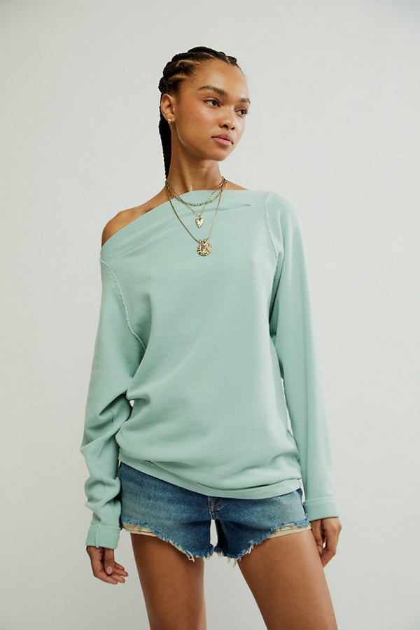 Free people south side thermal top online