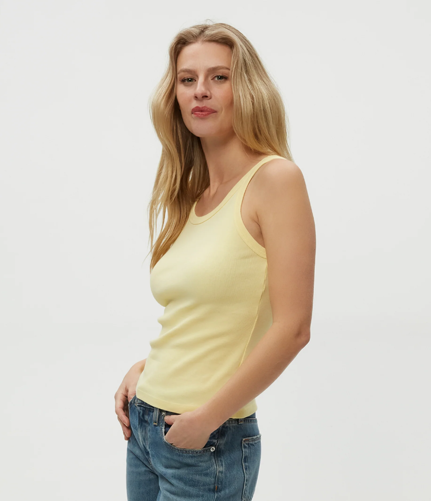 Michael Stars Cassie Tank- Lemonade