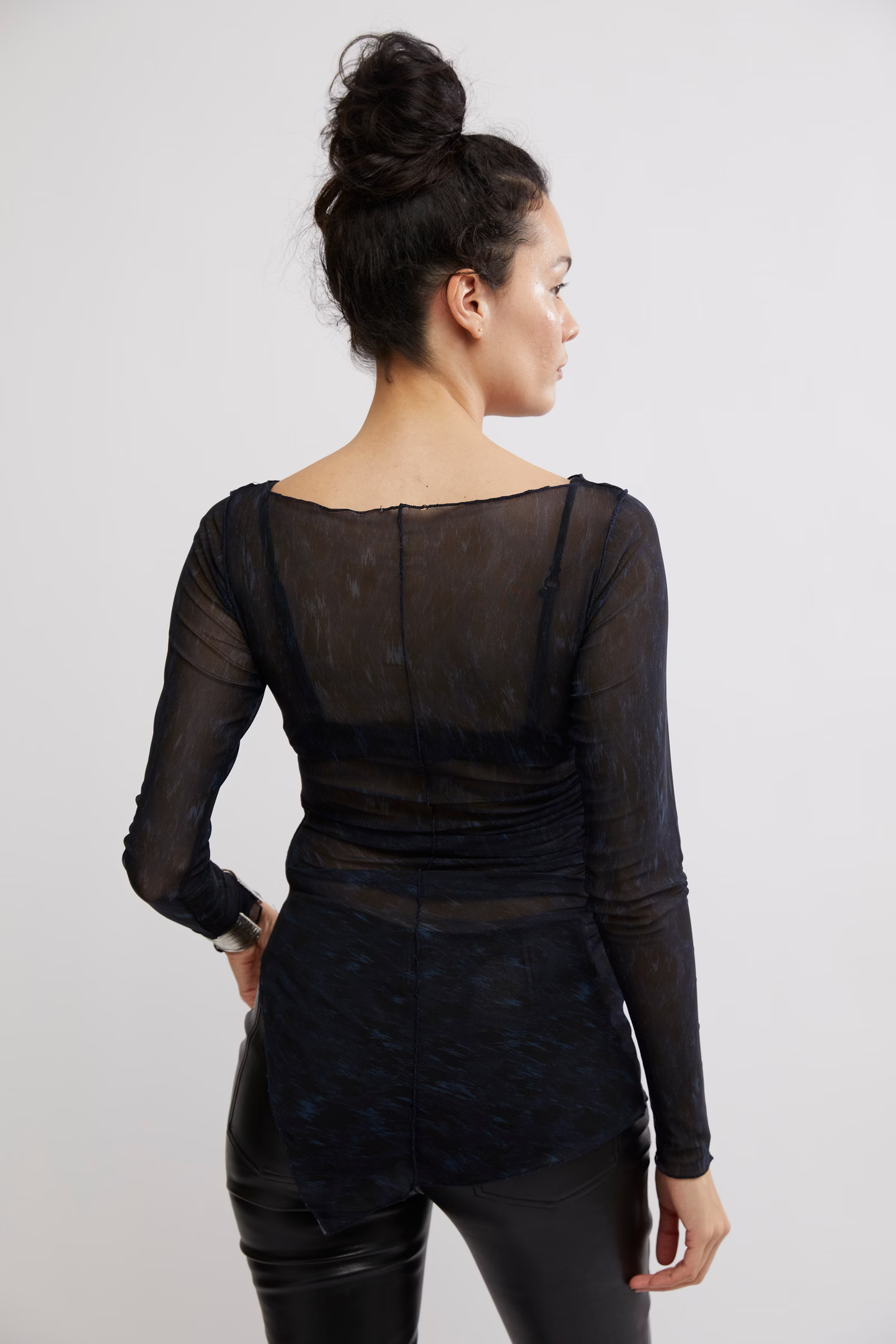Free People Something Extra Tunic- Raven Combo