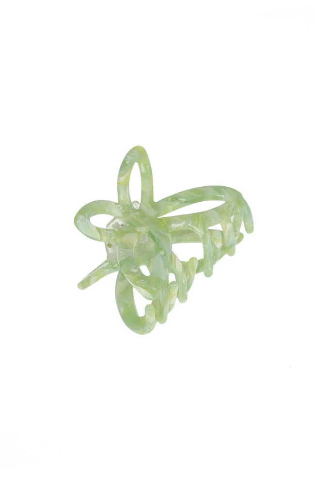 Rosemary Butterfly Hair Clip- Mint