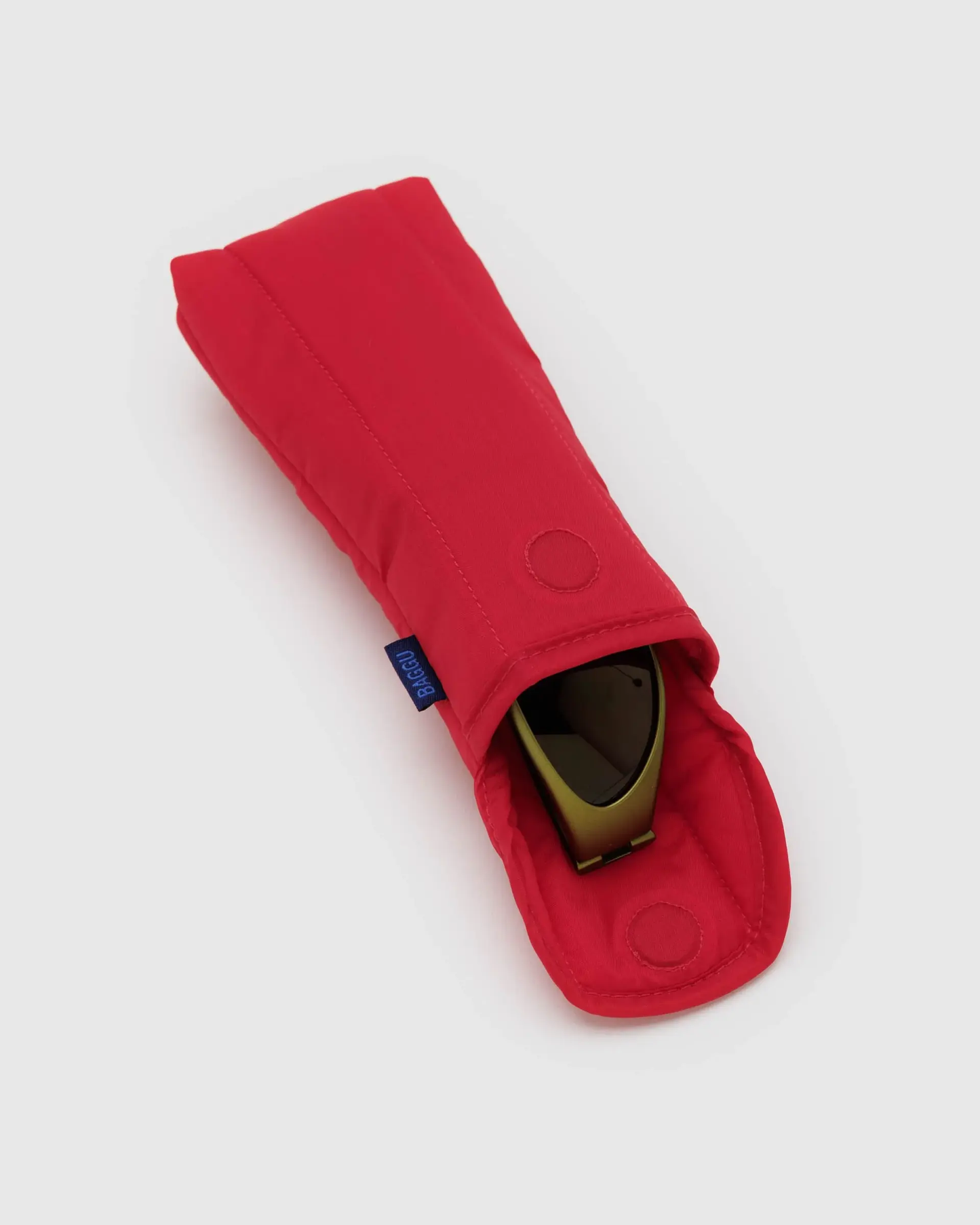 Baggu Puffy Glasses Sleeve-Candy Apple
