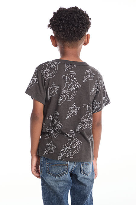 Chaser Moto Star Boys Tee
