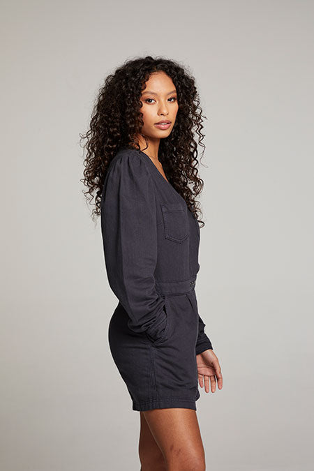Chaser Sami Romper- Licorice