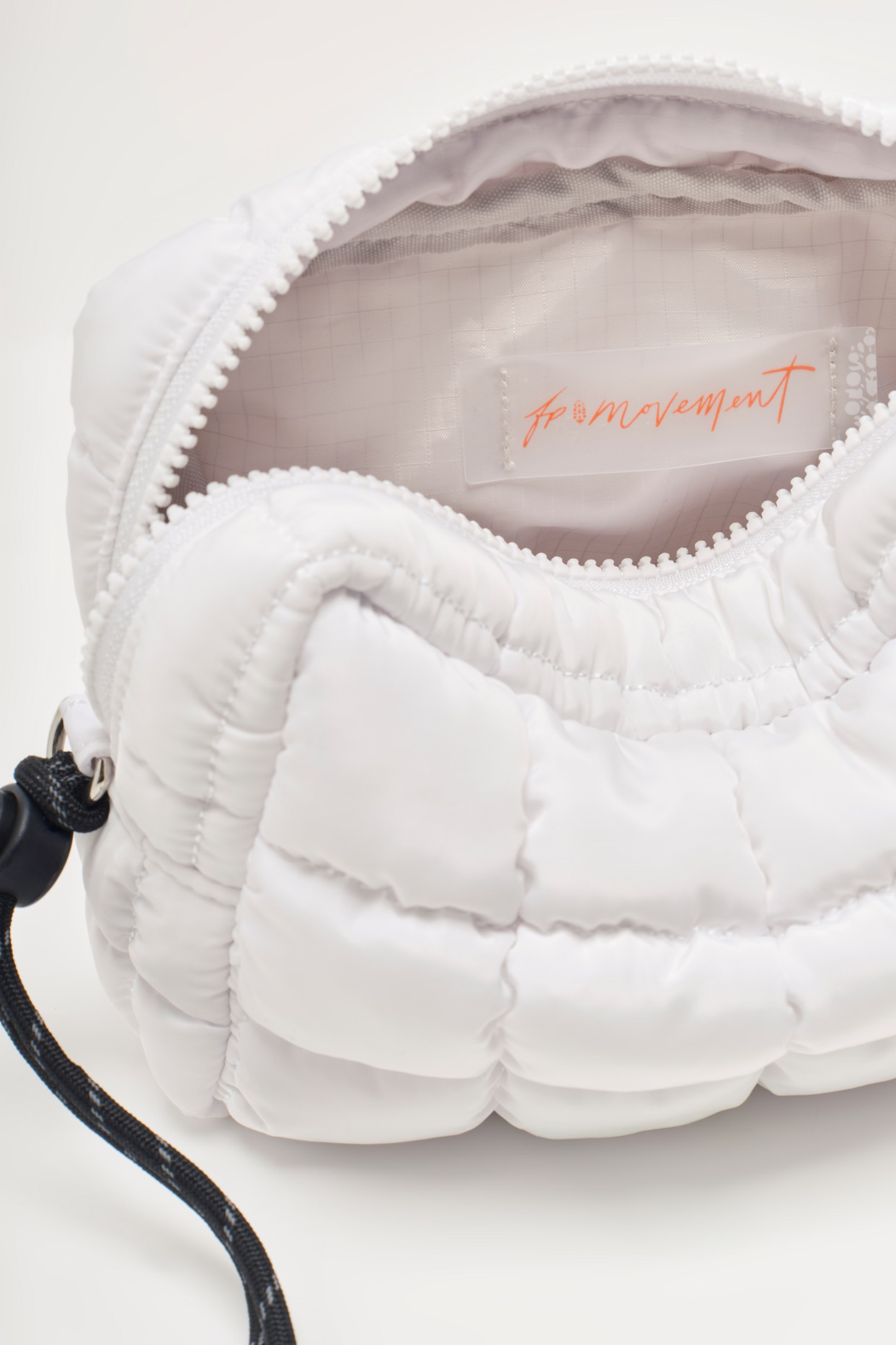 Free People Quilted Mini Case-Optic White