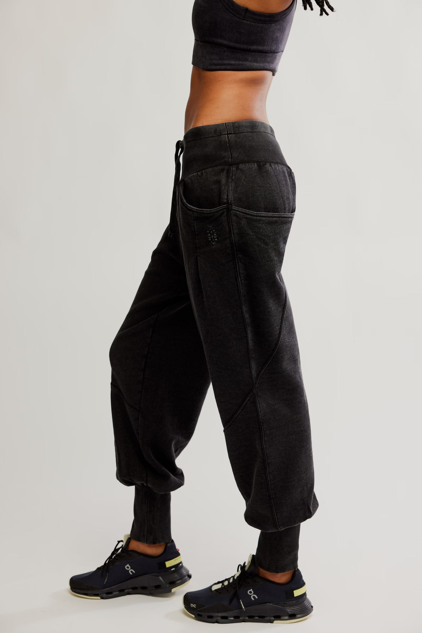 Free People day Off Pant- Black