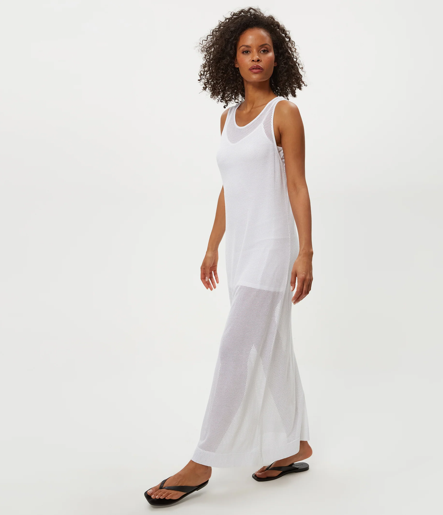 Michael Stars Julianna Maxi Mesh Dress