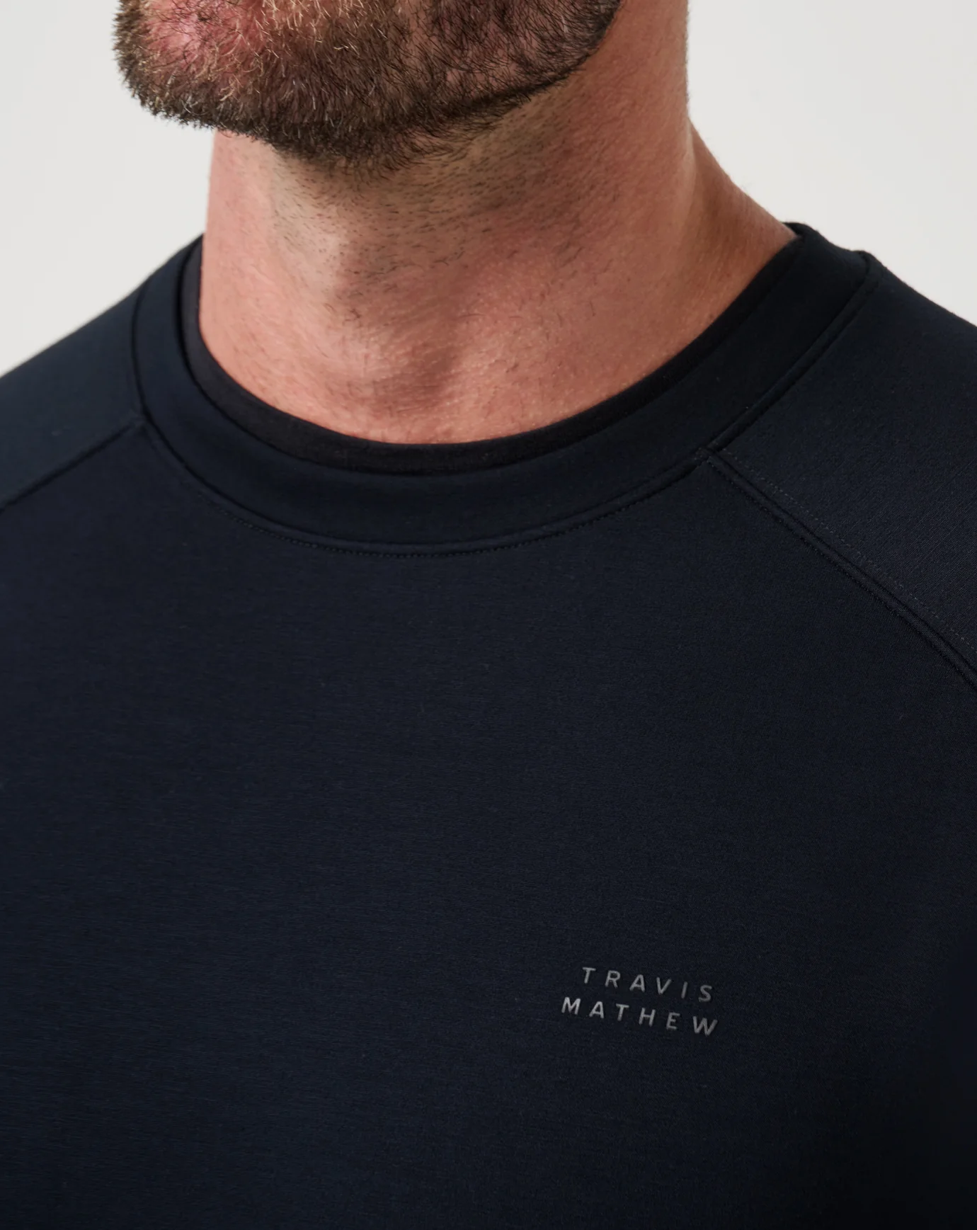 Travis Mathew Fibercloud Crew- Black