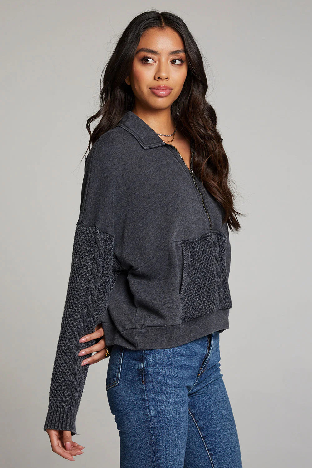 Chaser Joe Licorice Half Zip