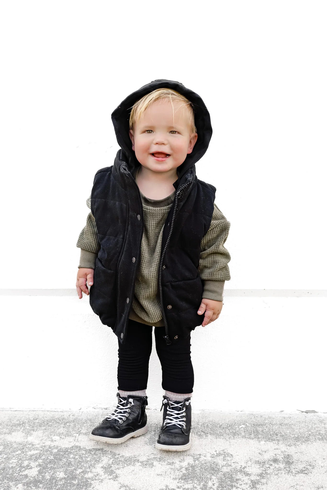 Little Bipsy Hooded Puffer Vest
