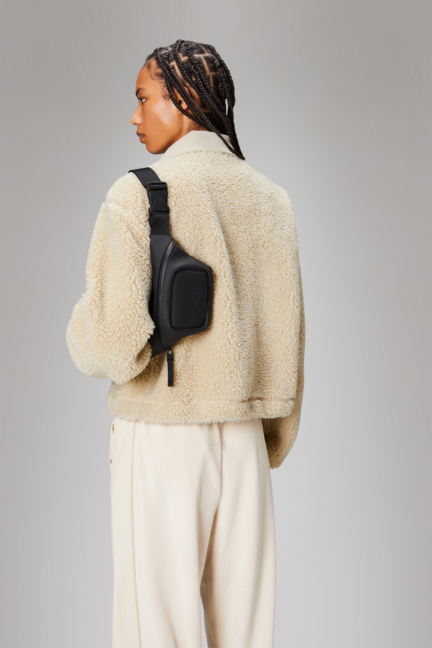 RAINS Micro Bum Bag- Black