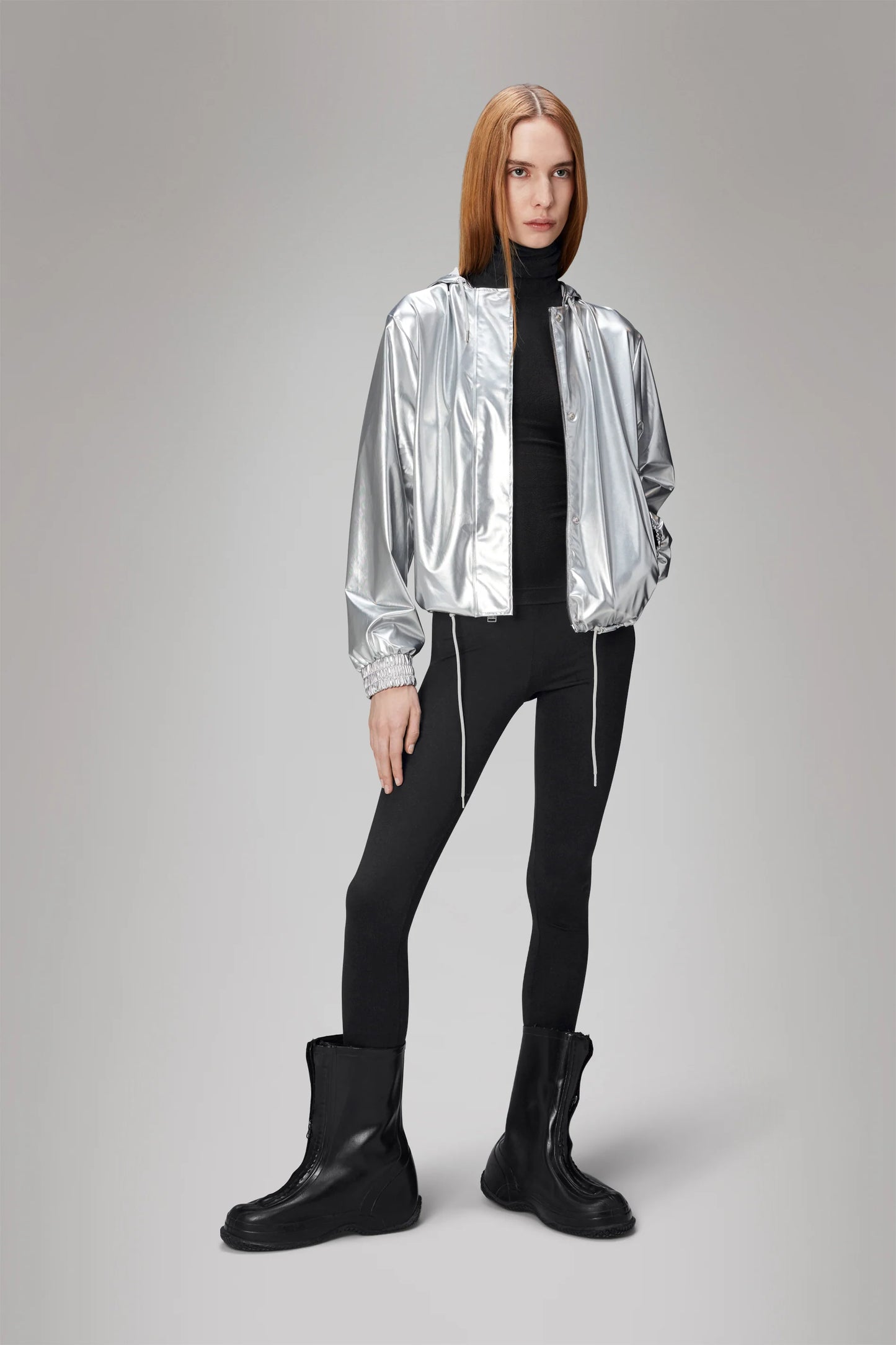 Rains String W Jacket- Mirror