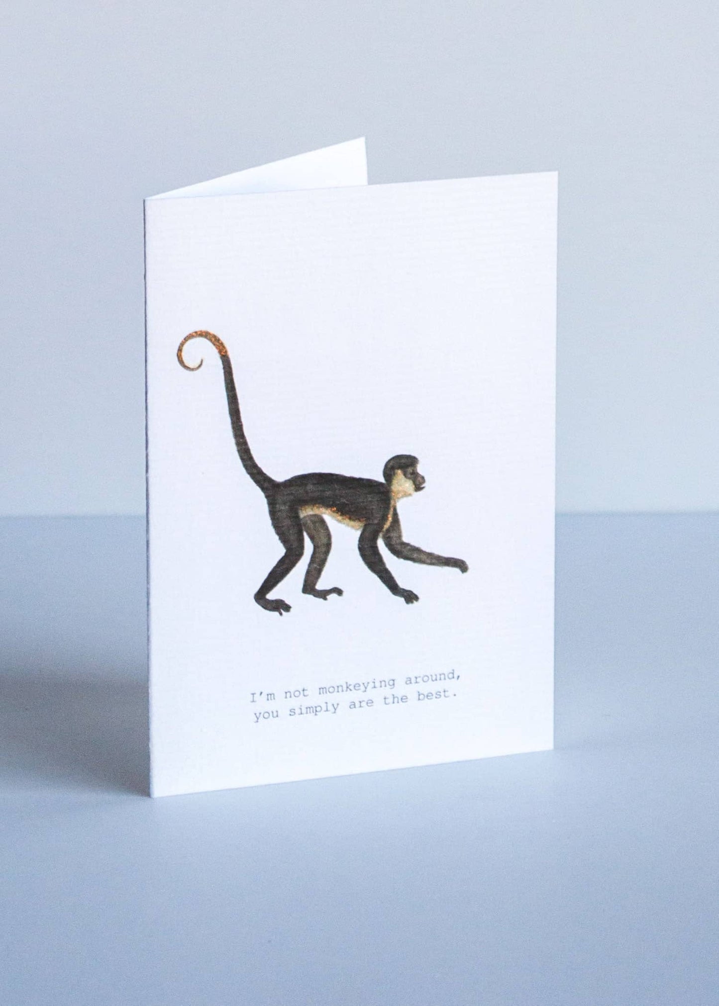 Monkeying Around Card