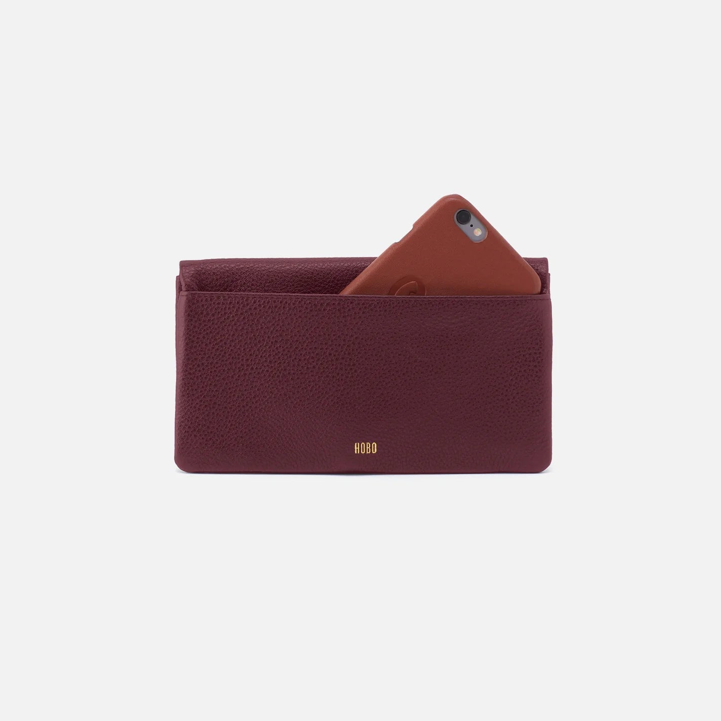 HOBO Lumen Continental Wallet- Mulberry Glaze