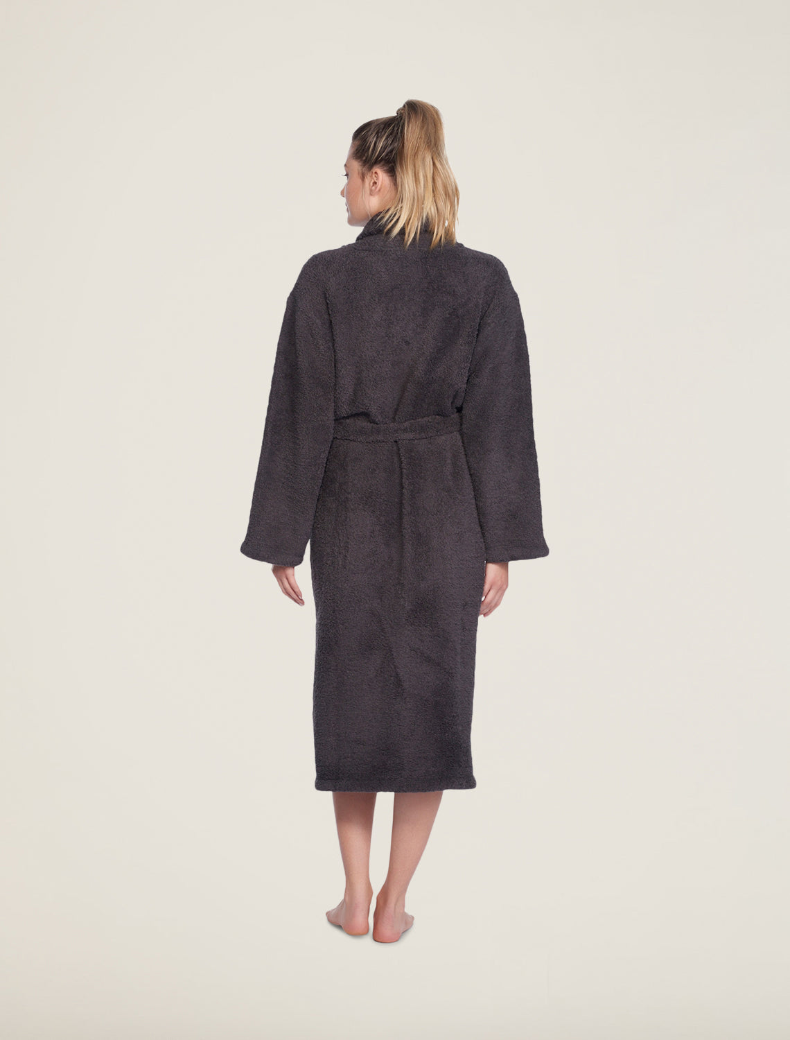 Barefoot Dreams CozyChic Adult Robe- Carbon