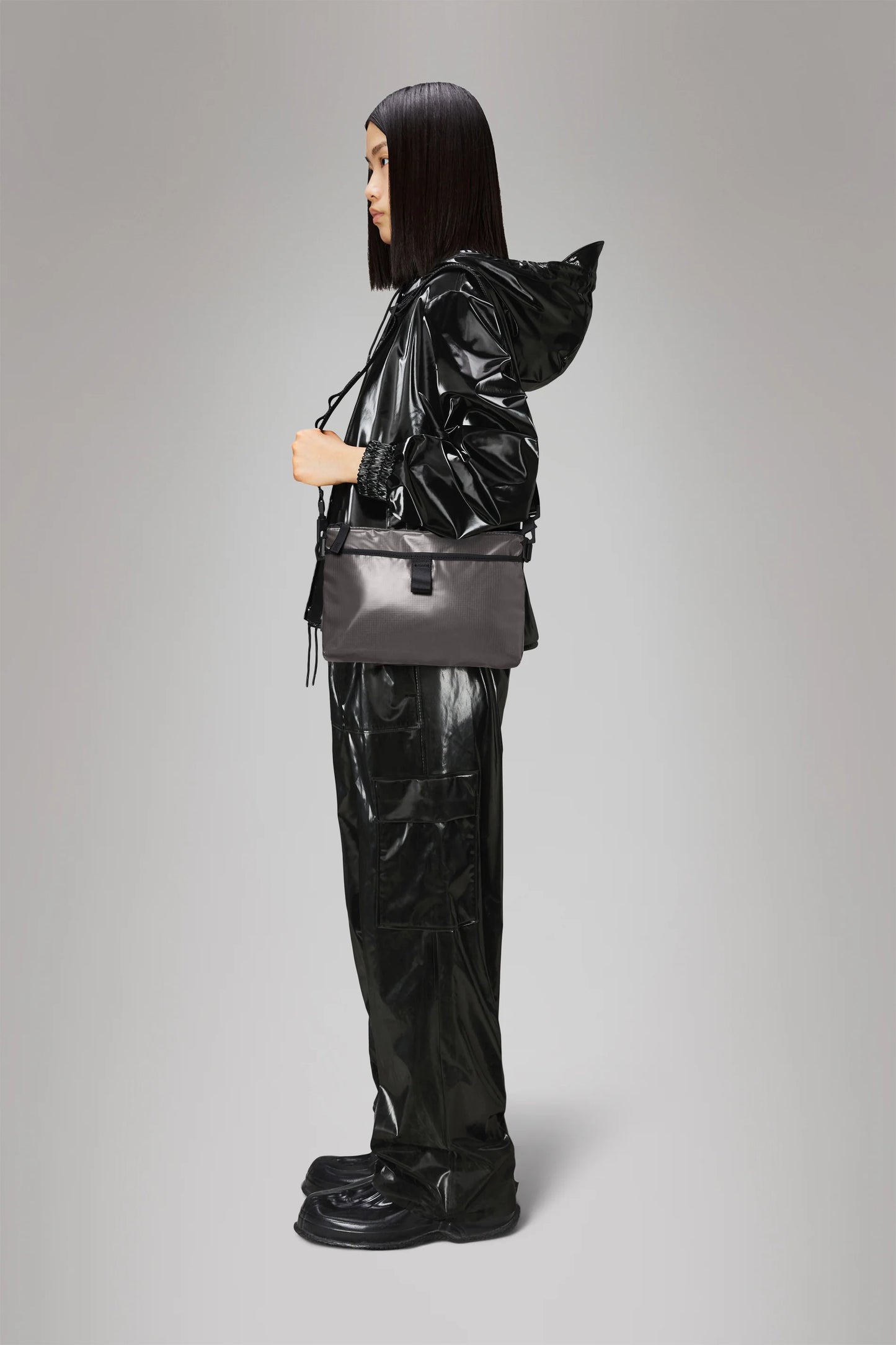 Rains Sibu Musette Bag- Grey