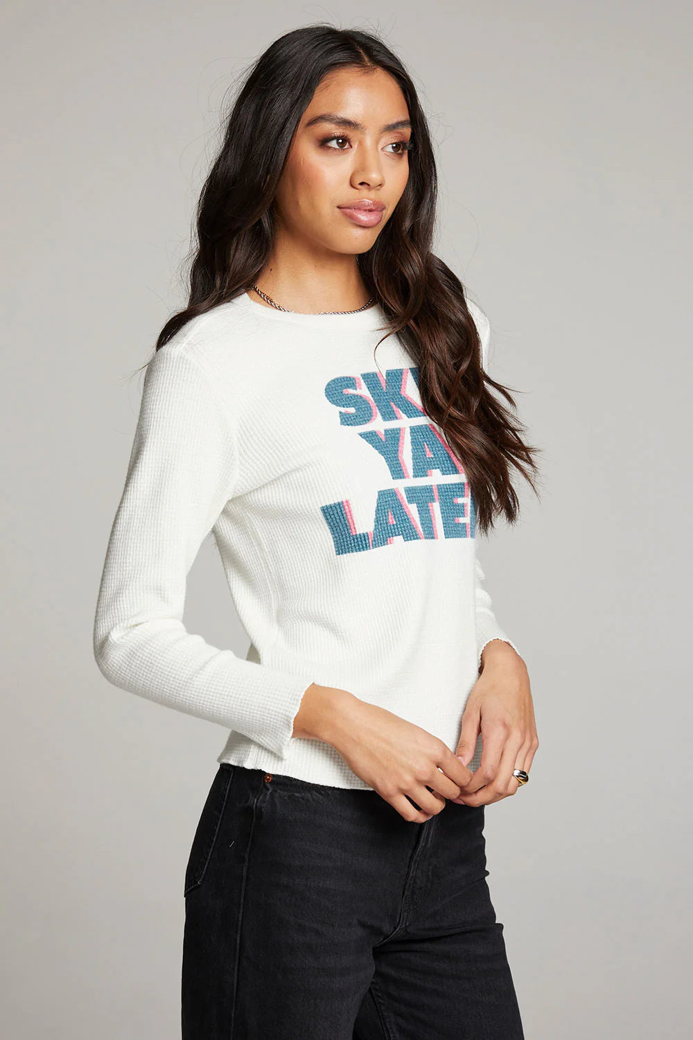 Chaser Ski Ya Later Long Sleeve