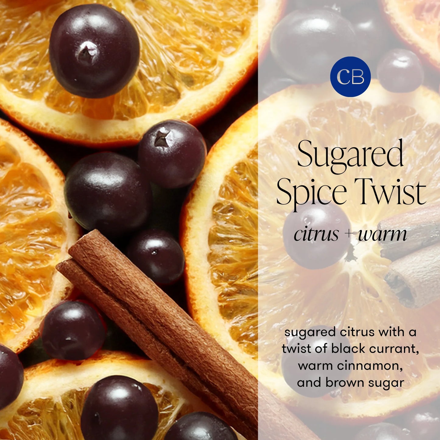 Capri Blue Sugared Spice Twist Royal Gem Signature Candle 19 oz
