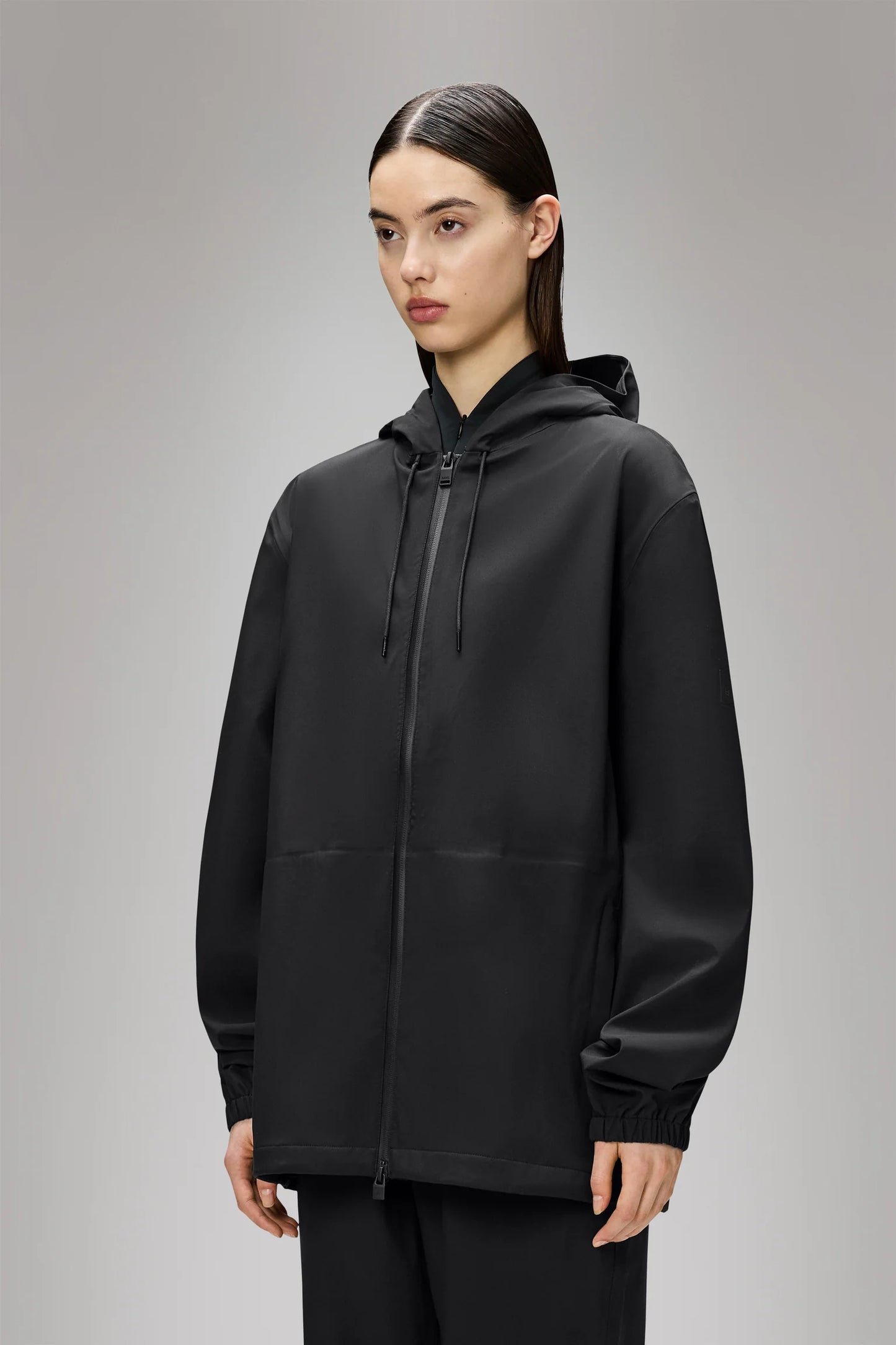 RAINS Suva Hardshell Jacket- Black