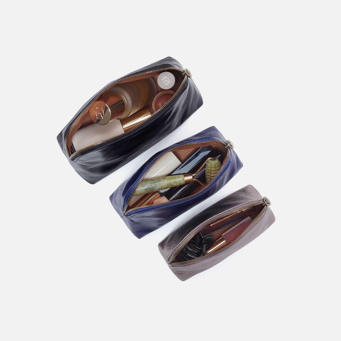 HOBO Tri- Pouch in Mixed Leathers