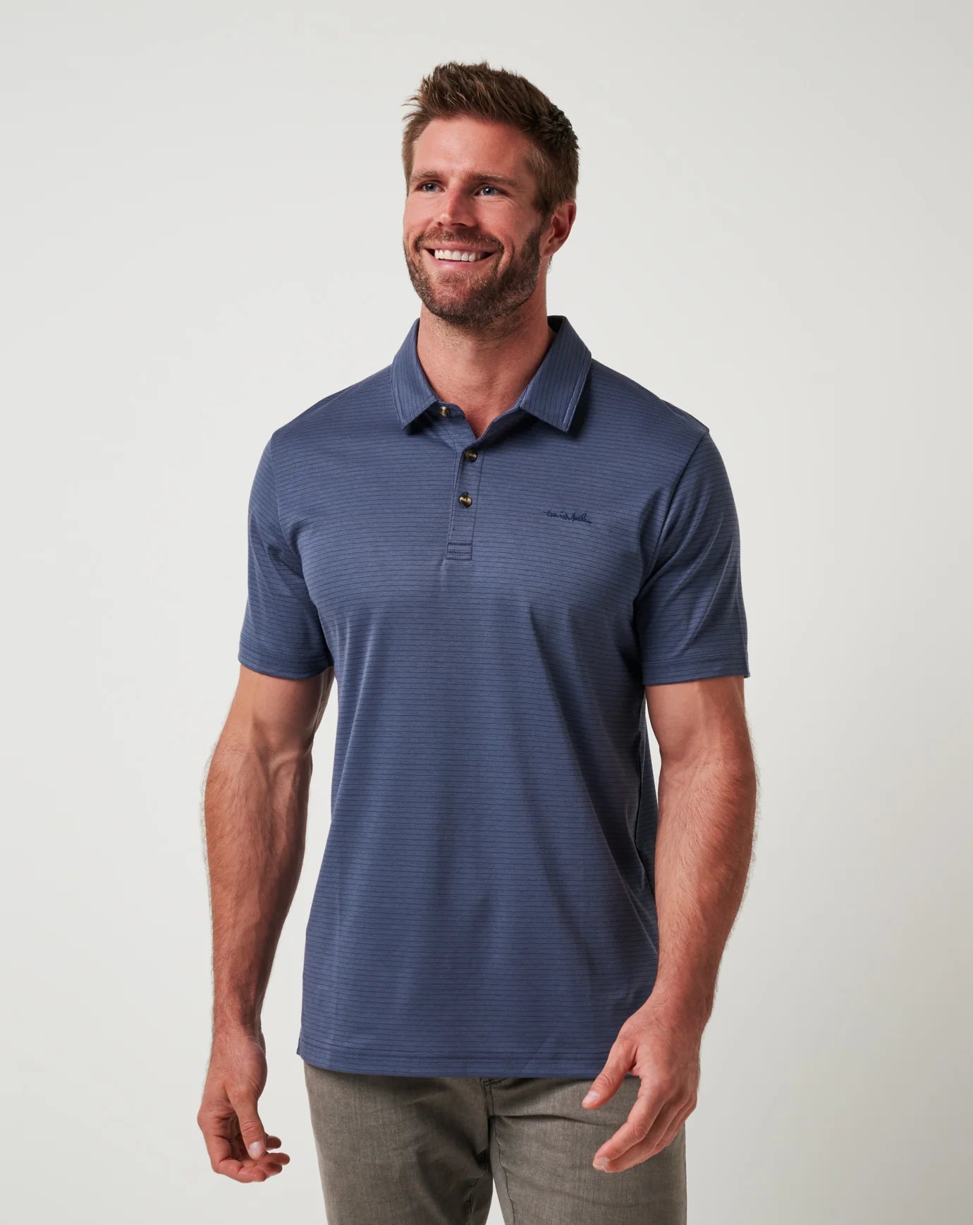 Travis Mathew Zinnia 2.0 Polo- Indigo/Vintage Indigo
