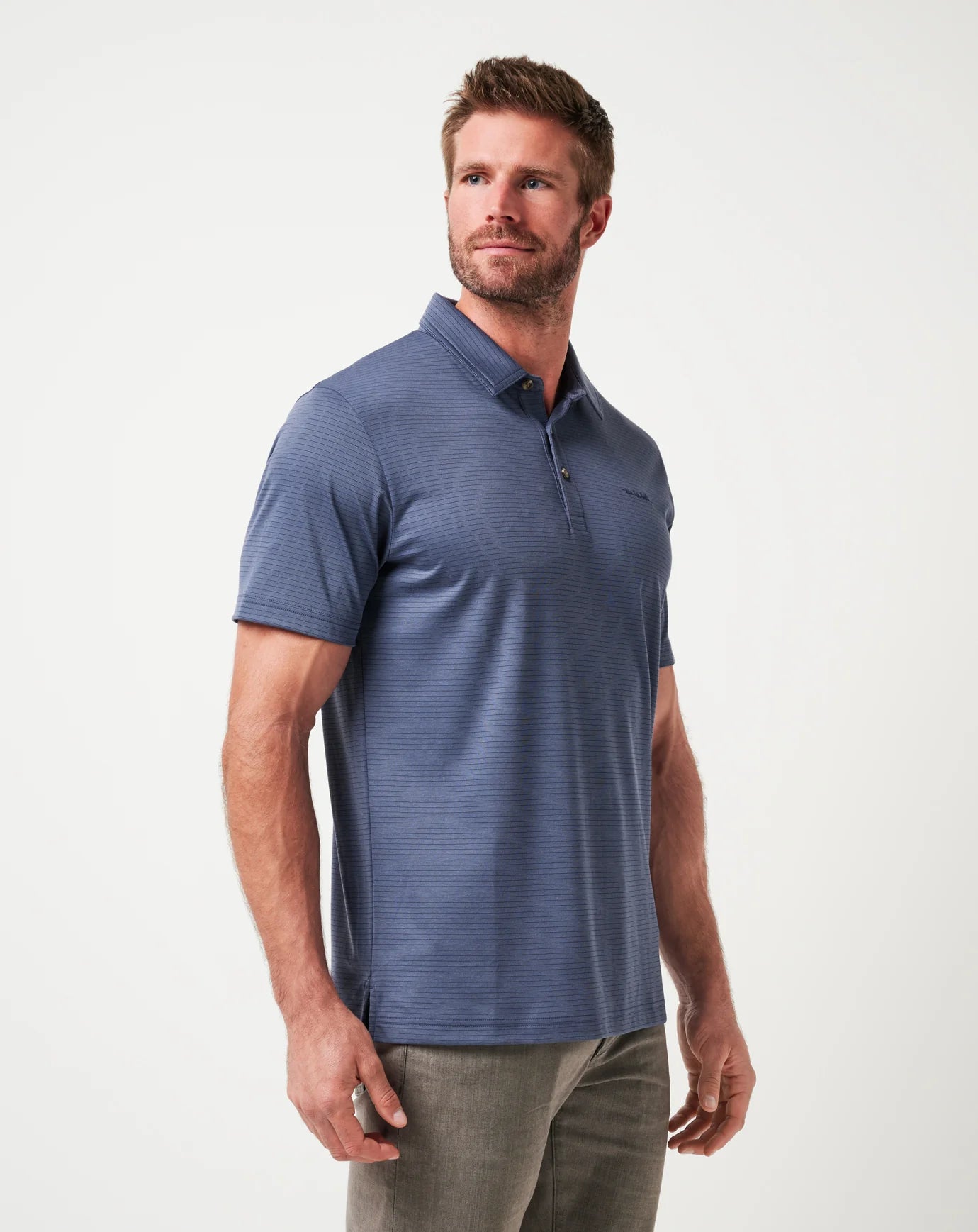 Travis Mathew Zinnia 2.0 Polo- Indigo/Vintage Indigo