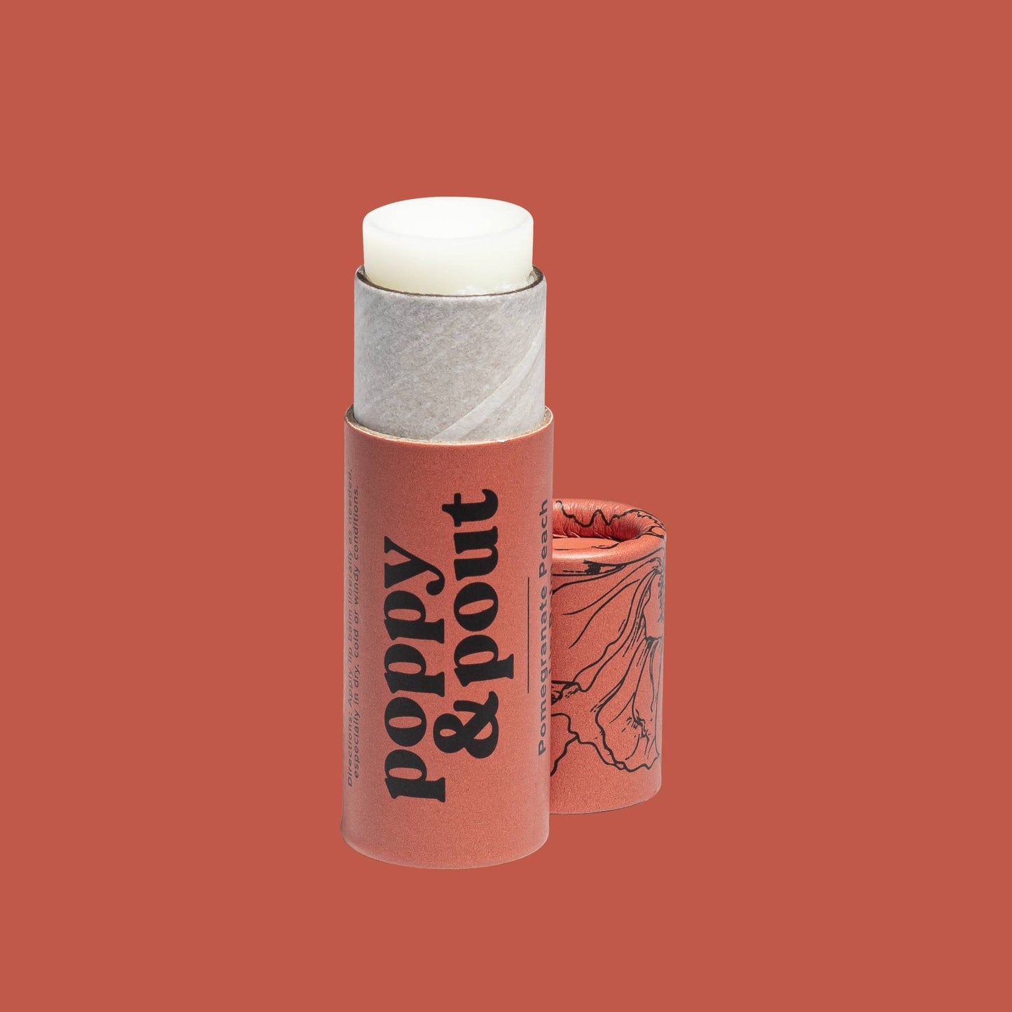 Lip Balm, Pomegranate Peach