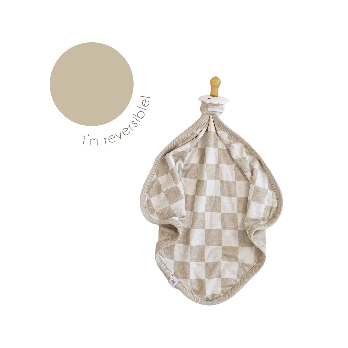Tan Checker | Bamboo Lovey