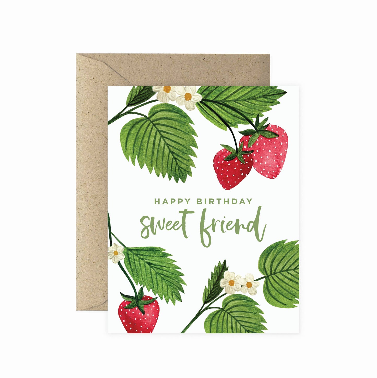 Sweet Friend Happy Birthday Greeting Card