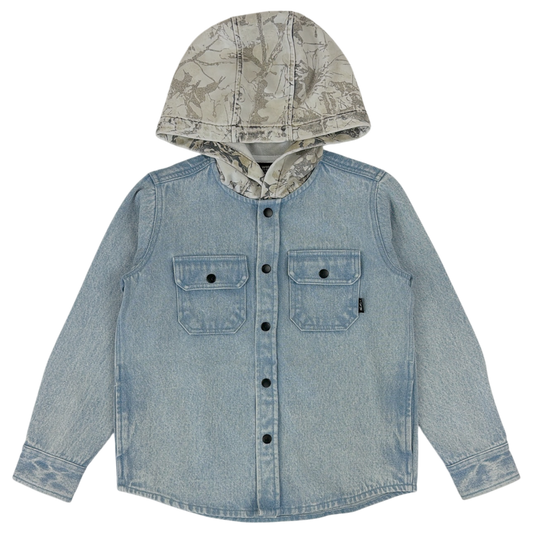 Tiny Whales WOODSMAN Denim Camo Jacket