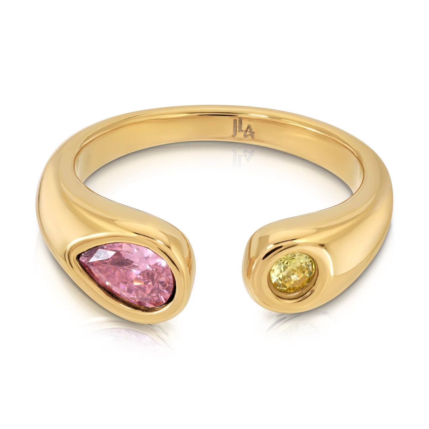 Jurate Odessa Toi et Moi Gem Ring