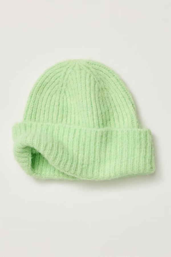 Free People Frostline Beanie-Fresh Lime