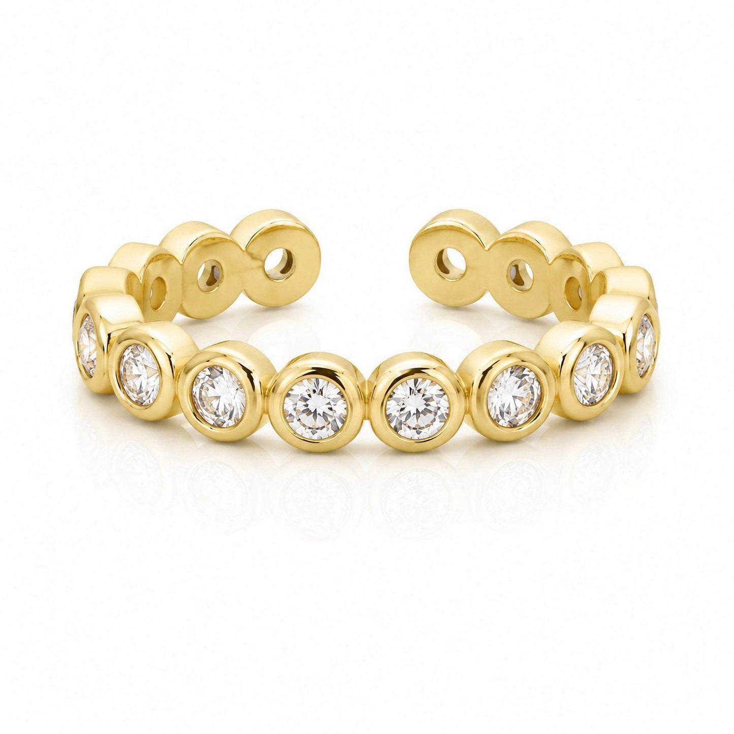 Jurate Elodie Diamond Toe Ring