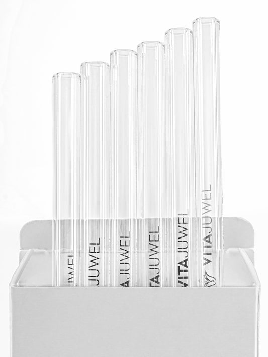 Crystal Straw | REPLACEMENT STRAW SET (6 pcs., no stones)