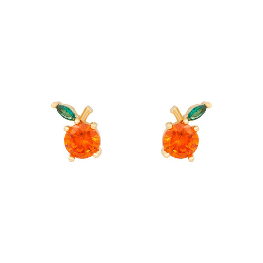 Girls Crew Orange Juice Studs