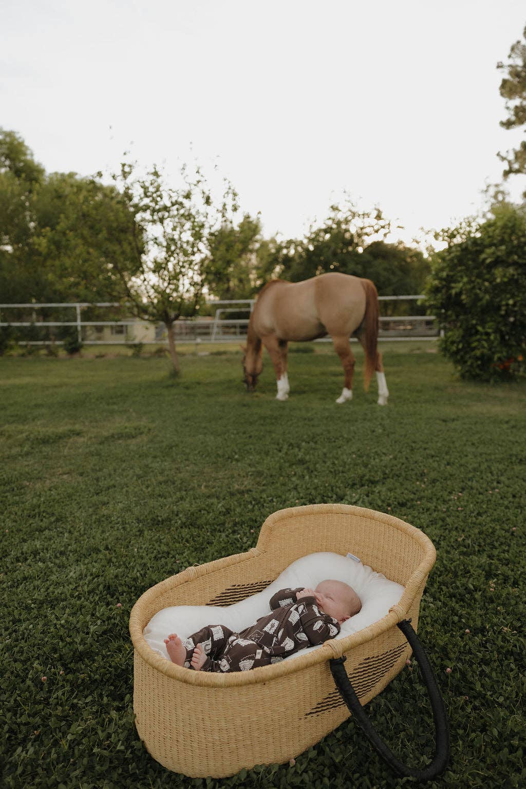 Forever French Baby Bamboo Zip Pajamas- With Love from AZ