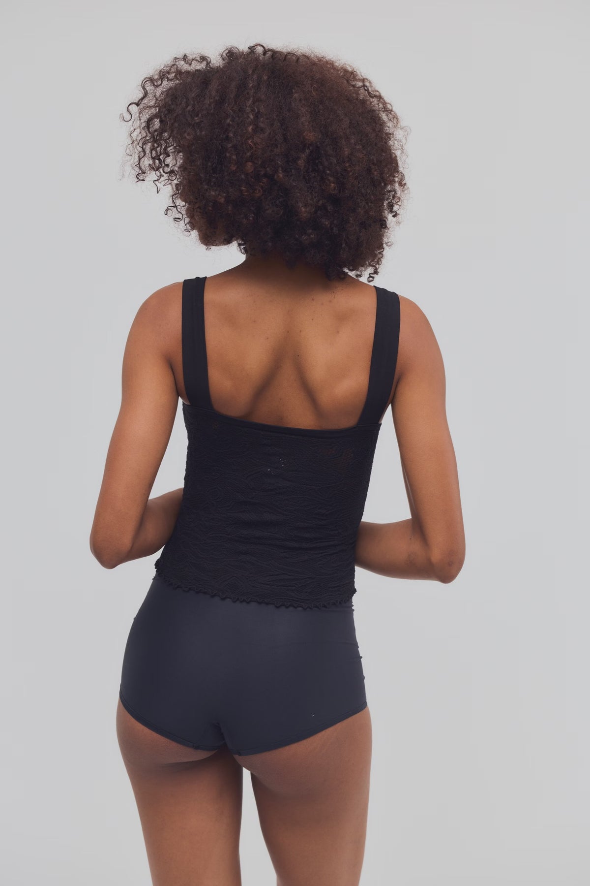 Free People Heirloom Cami- Black